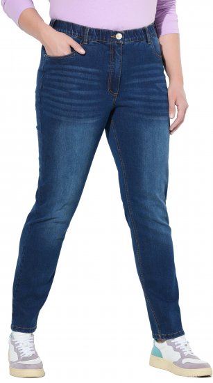 Ulla Popken Stretch Fit Jeans Blue Denim - Džíny & Nohavice vo Veľkých Veľkostiach – Plus Size - 