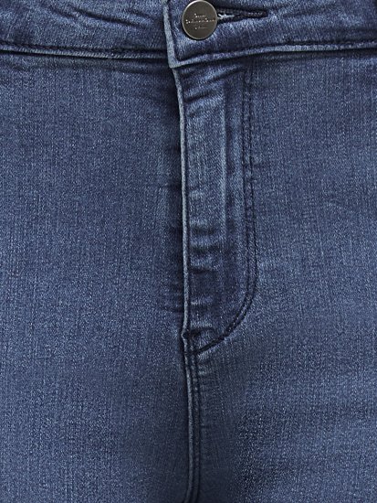 Only Carmakoma Thunder Life Skinny Fit Jeans Blue Denim - Džíny & Nohavice vo Veľkých Veľkostiach – Plus Size - 