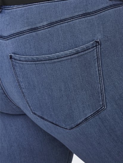 Only Carmakoma Thunder Life Skinny Fit Jeans Blue - Skinny - 