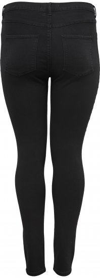 Only Carmakoma Storm Life Skinny Fit jeans Black - Džínsy - 