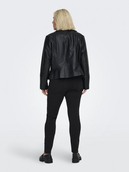 Only Carmakoma Storm Life Skinny Fit jeans Black - Džínsy - 