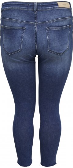 Only Carmakoma Willy Skinny Fit Jeans Blue - Džínsy - 