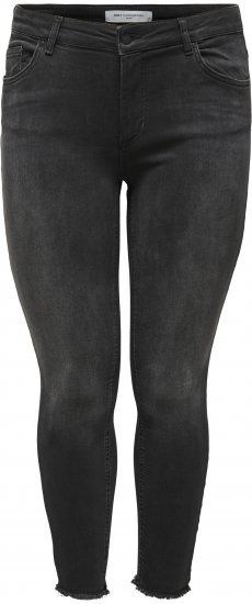 Only Carmakoma Willy Skinny Fit Jeans Black - Džínsy - 