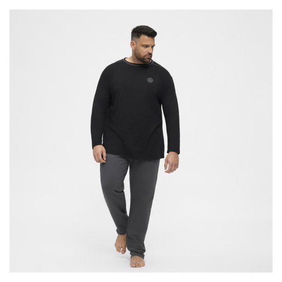 North Latitude Py Jersey O-Neck Long Sleeve Black - Tričká s dlhým rukávom - Tričká s dlhým rukávom - 2XL-14XL