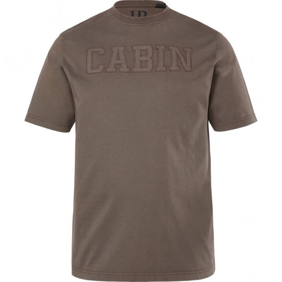 JP1880 T-Shirt Cabin Vintage Mocha TALL - PÁNSKE OBLEČENIE MT-6XLT - Veľkosti pre VYSOKÝCH