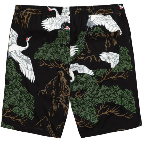 JP1880 Bermuda Shorts All-over Print Black - Šortky - Šortky W40-W60