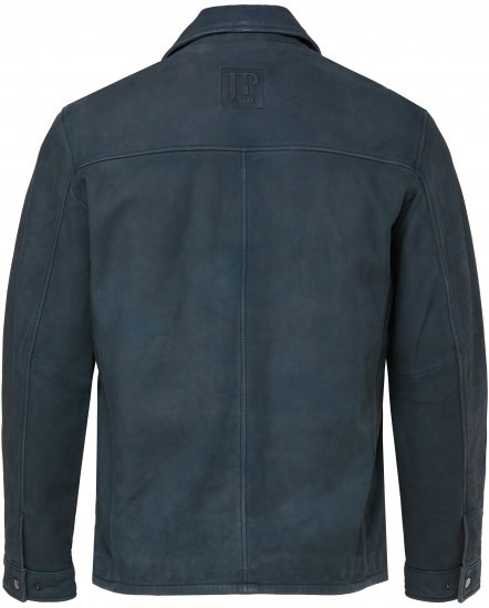 JP1880 Fine Lamb Leather Jacket Deep Sea Blue - Bundy - Bundy Nadmerné Veľkosti 2XL-8XL