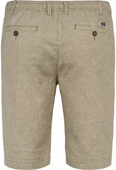 North Latitude 41106 Linen Shorts Beige - Šortky - Šortky W40-W60
