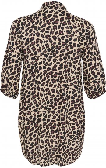 Kaffe Curve Sonna Košeľa Leopardí Vzor - Blúzky & tuniky - 