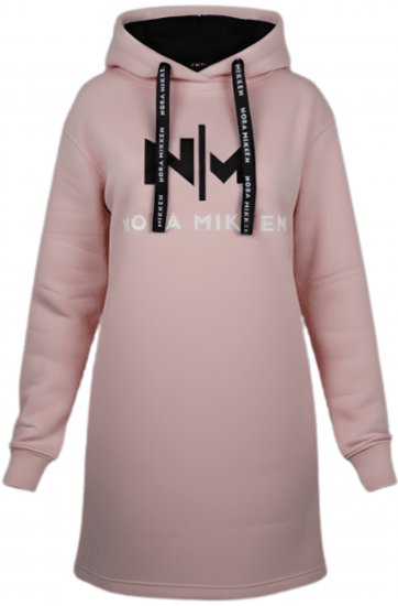 Nora Mikken KADRI Long Hoodie PINK - Mikiny & mikiny bez kapucne - 