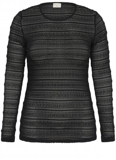 Kaffe Curve Hanna Lace Long Sleeve T-Shirt - Tričká s dlhým rukávom - 