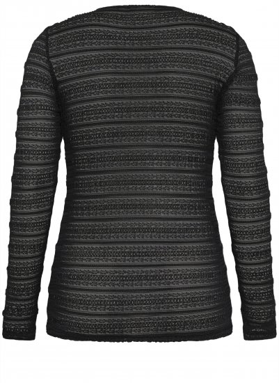 Kaffe Curve Hanna Lace Long Sleeve T-Shirt - Tričká s dlhým rukávom - 