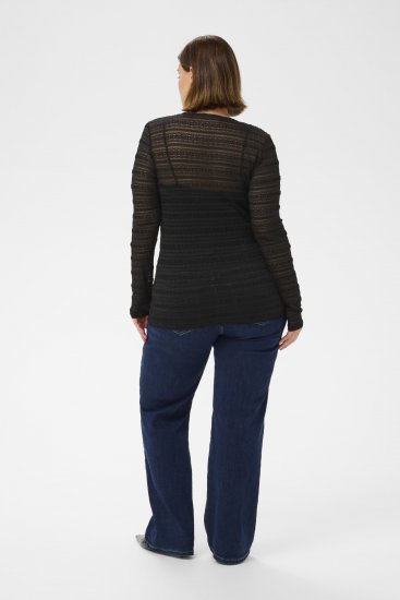 Kaffe Curve Hanna Lace Long Sleeve T-Shirt - Tričká s dlhým rukávom - 