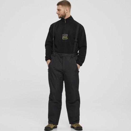 North Latitude Sport Ski Pants 5000mm Black - Lyžiarske oblečenie - 