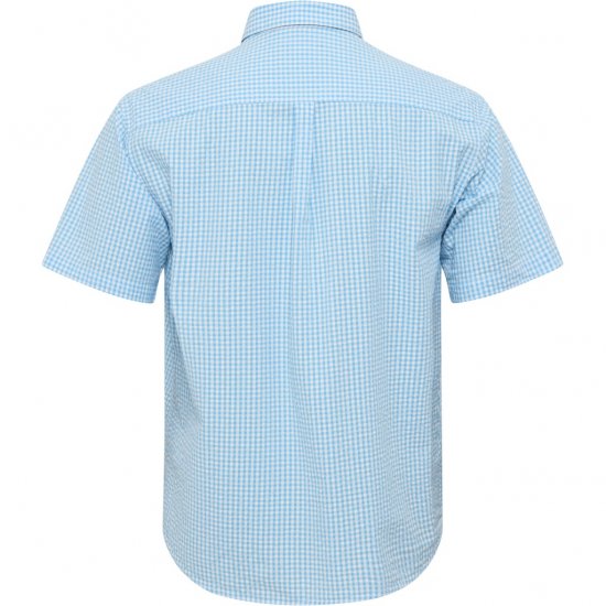 North Latitude Shirt Short Sleeve Turquoise - Košele - Košele 2XL-10XL