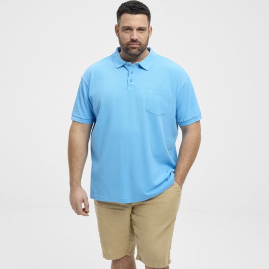 North Latitude Polo Pique Short Sleeve Turquoise - Polokošele - Polokošele 2XL-8XL