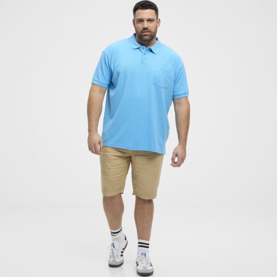 North Latitude Polo Pique Short Sleeve Turquoise - Polokošele - Polokošele 2XL-8XL