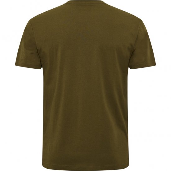 North Latitude T-Shirt Printed Short Sleeve Green - Tričká - Nadrozmerné tričká - 2XL-14XL