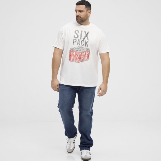 North Latitude T-Shirt Coca-Cola White - Tričká - Nadrozmerné tričká - 2XL-14XL