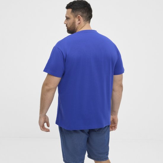 North Latitude T-Shirt Printed Blue - Tričká - Nadrozmerné tričká - 2XL-14XL