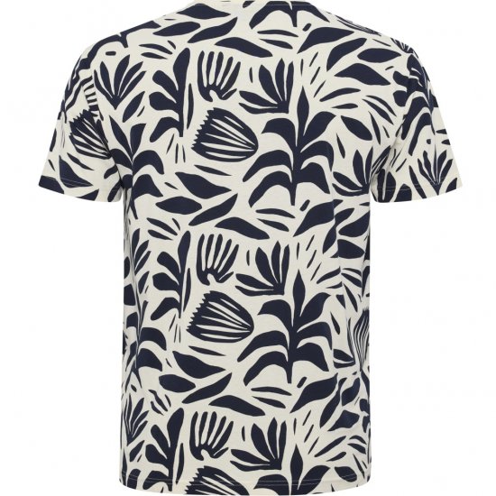 North Latitude T-shirt Allover Printed Navy - Tričká - Nadrozmerné tričká - 2XL-14XL