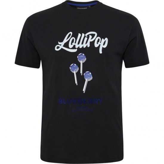 North Latitude T-Shirt Lollipop Black - Tričká - Nadrozmerné tričká - 2XL-14XL