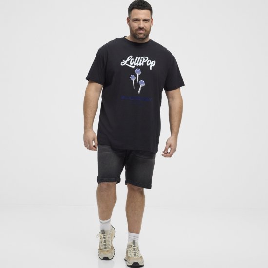 North Latitude T-Shirt Lollipop Black - Tričká - Nadrozmerné tričká - 2XL-14XL