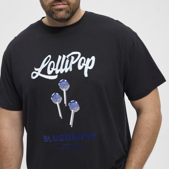 North Latitude T-Shirt Lollipop Black - Tričká - Nadrozmerné tričká - 2XL-14XL