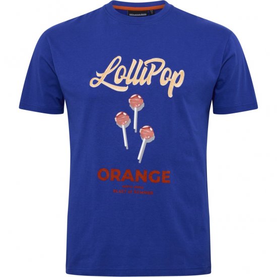North Latitude T-Shirt Lollipop Blue - Tričká - Nadrozmerné tričká - 2XL-14XL