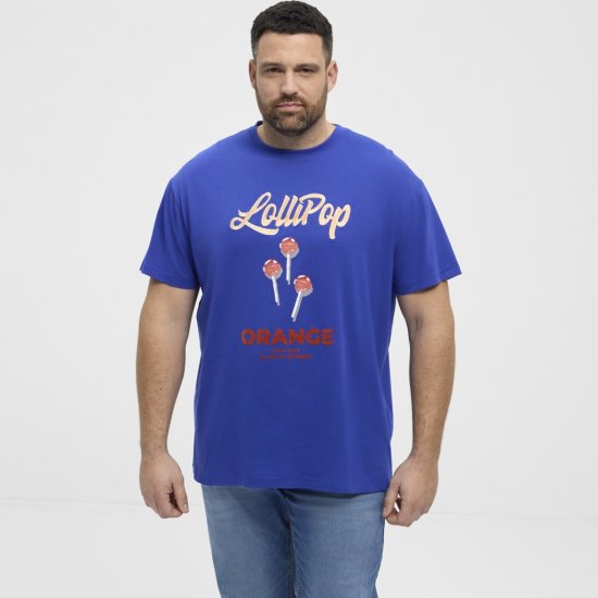North Latitude T-Shirt Lollipop Blue - Tričká - Nadrozmerné tričká - 2XL-14XL