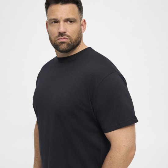 North Latitude T-Shirt 2-Pack Black - Tričká - Nadrozmerné tričká - 2XL-14XL