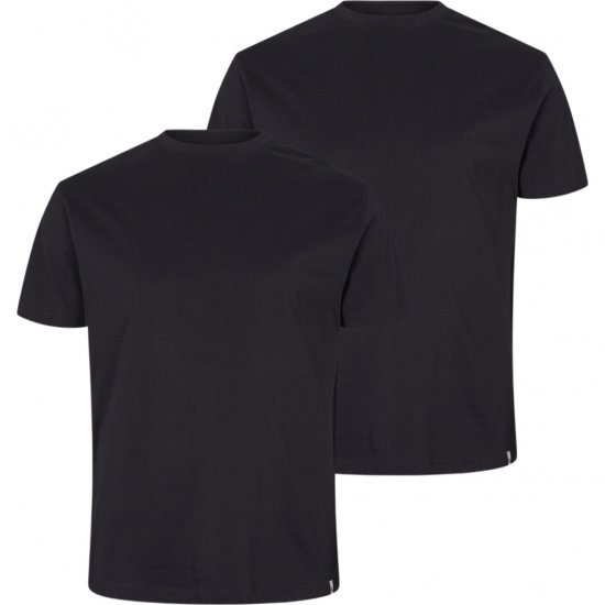 North Latitude T-Shirt 2-Pack Black - Tričká - Nadrozmerné tričká - 2XL-14XL