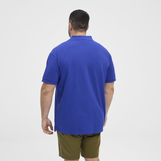 North Latitude Polo Pique Short Sleeve Cobalt Blue - Polokošele - Polokošele 2XL-8XL
