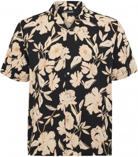North Latitude Shirt Cuba Short Sleeve Navy - Košele - Košele 2XL-10XL
