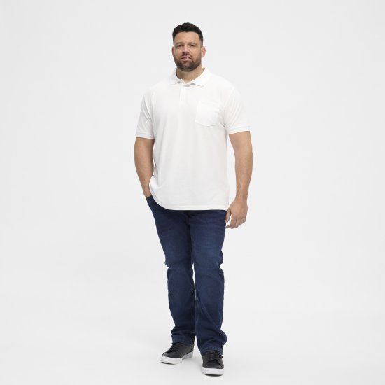North Latitude Polo Short Sleeve White - Polokošele - Polokošele 2XL-8XL