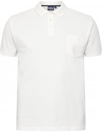 North Latitude Polo Short Sleeve White - Polokošele - Polokošele 2XL-8XL