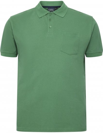North Latitude Polo Short Sleeve Green - Polokošele - Polokošele 2XL-8XL