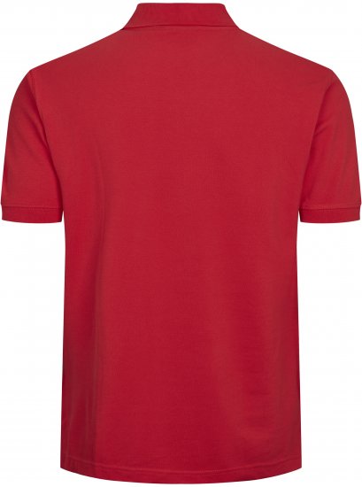North Latitude Polo Short Sleeve Red TALL - PÁNSKE OBLEČENIE MT-6XLT - Veľkosti pre VYSOKÝCH