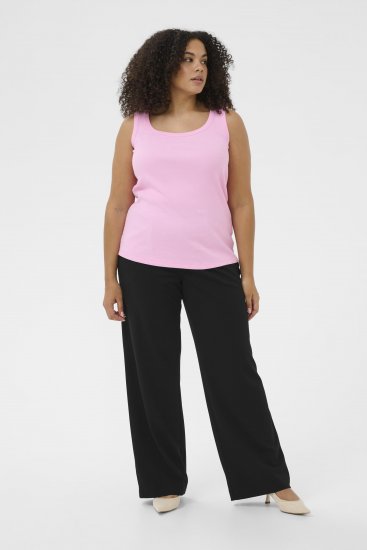 Kaffe Curve Pheolo Pants Black - Látkové nohavice - 
