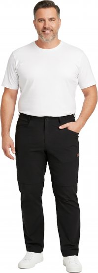Dobsom Nebraska Nohavice s Odopínateľnými Nohavicami Čierne - Športové oblečenie - Sportovní Oblečení 2XL-10XL