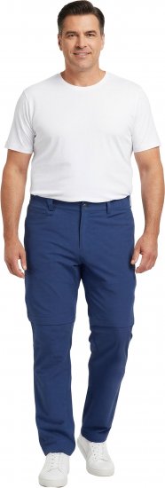 Dobsom Nebraska Nohavice s Odopínateľnými Nohavicami Modré - Športové oblečenie - Sportovní Oblečení 2XL-10XL
