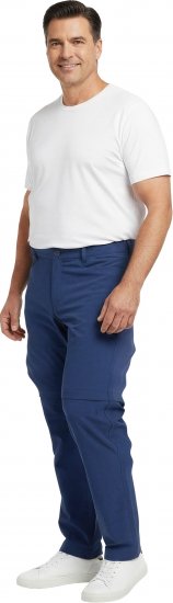 Dobsom Nebraska Nohavice s Odopínateľnými Nohavicami Modré - Športové oblečenie - Sportovní Oblečení 2XL-10XL