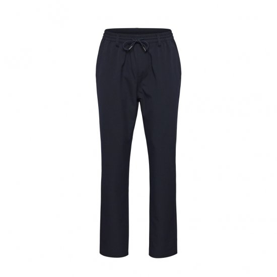 North Latitude Dress Pants Elastic Waist Navy Blue - Nohavice - Pánske Nohavice Nadmerné Veľkosti