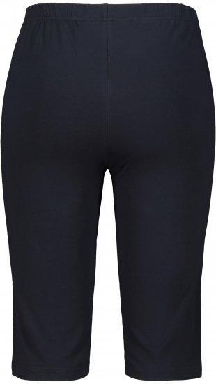 Ulla Popken Stretch Knit Bike Shorts Blue - Džíny & Nohavice vo Veľkých Veľkostiach – Plus Size - 
