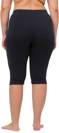 Ulla Popken Stretch Knit Bike Shorts Blue - Džíny & Nohavice vo Veľkých Veľkostiach – Plus Size - 