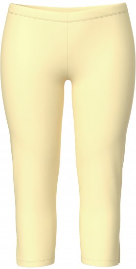 Ulla Popken Basic Stretch Knit Capris Orange - Džíny & Nohavice vo Veľkých Veľkostiach – Plus Size - 