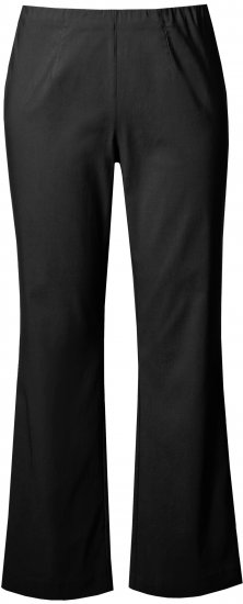 Ulla Popken Classic Stretch Bengaline Comfort Pants Black - Džíny & Nohavice vo Veľkých Veľkostiach – Plus Size - 