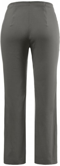 Ulla Popken Classic Stretch Bengaline Comfort Pants Brown - Džíny & Nohavice vo Veľkých Veľkostiach – Plus Size - 