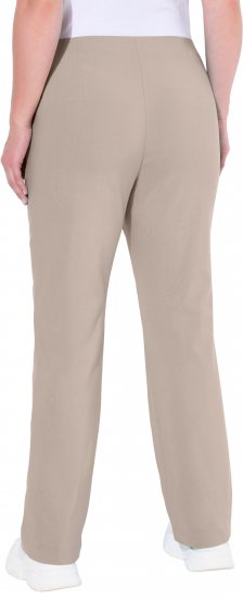 Ulla Popken Classic Stretch Bengaline Comfort Pants Beige - Džíny & Nohavice vo Veľkých Veľkostiach – Plus Size - 