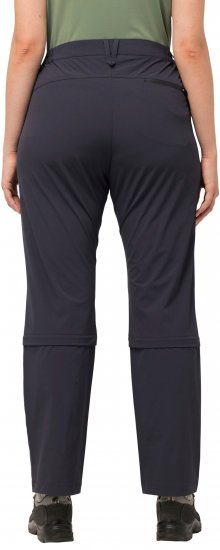 Ulla Popken Versatile Zip Off Leg Quick Dry Stretch Pants Graphite Grey - Džíny & Nohavice vo Veľkých Veľkostiach – Plus Size - 